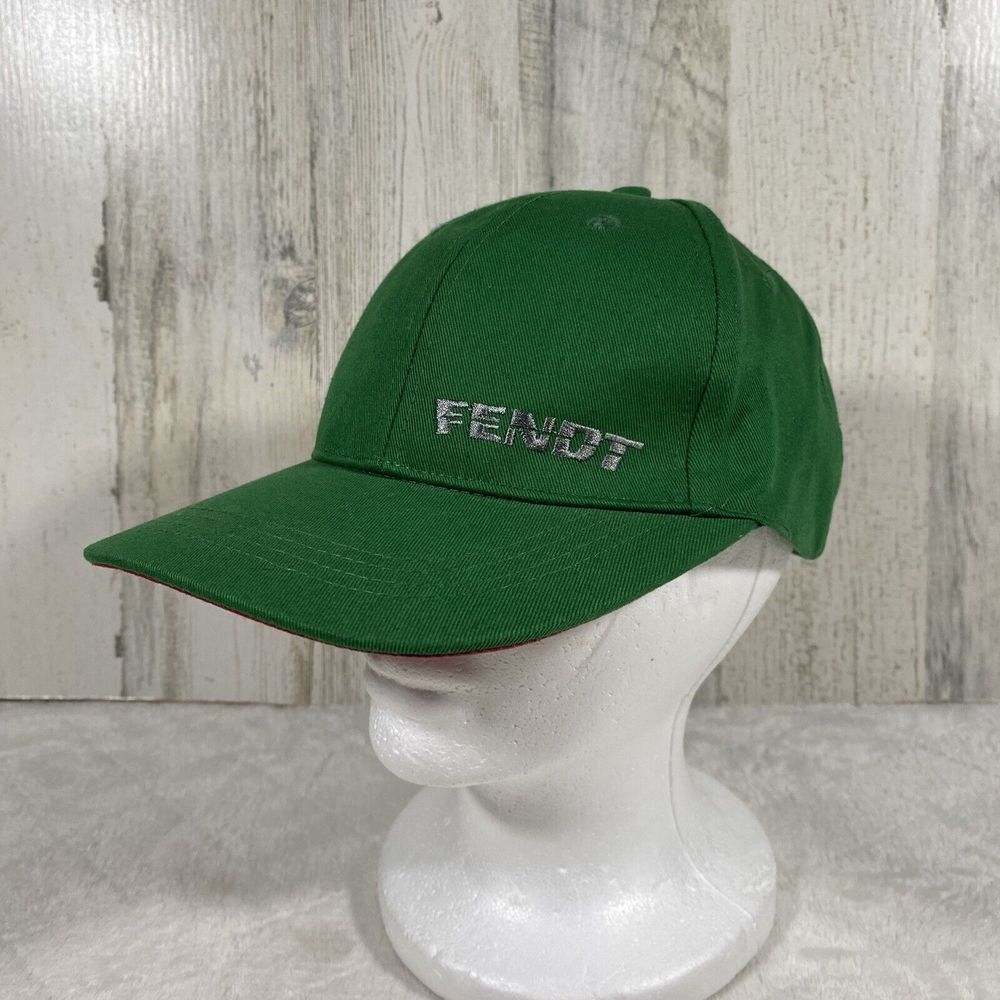 Fendt Green Logo Hat Baseball Cap German Agricultural Machinery Adjustable
